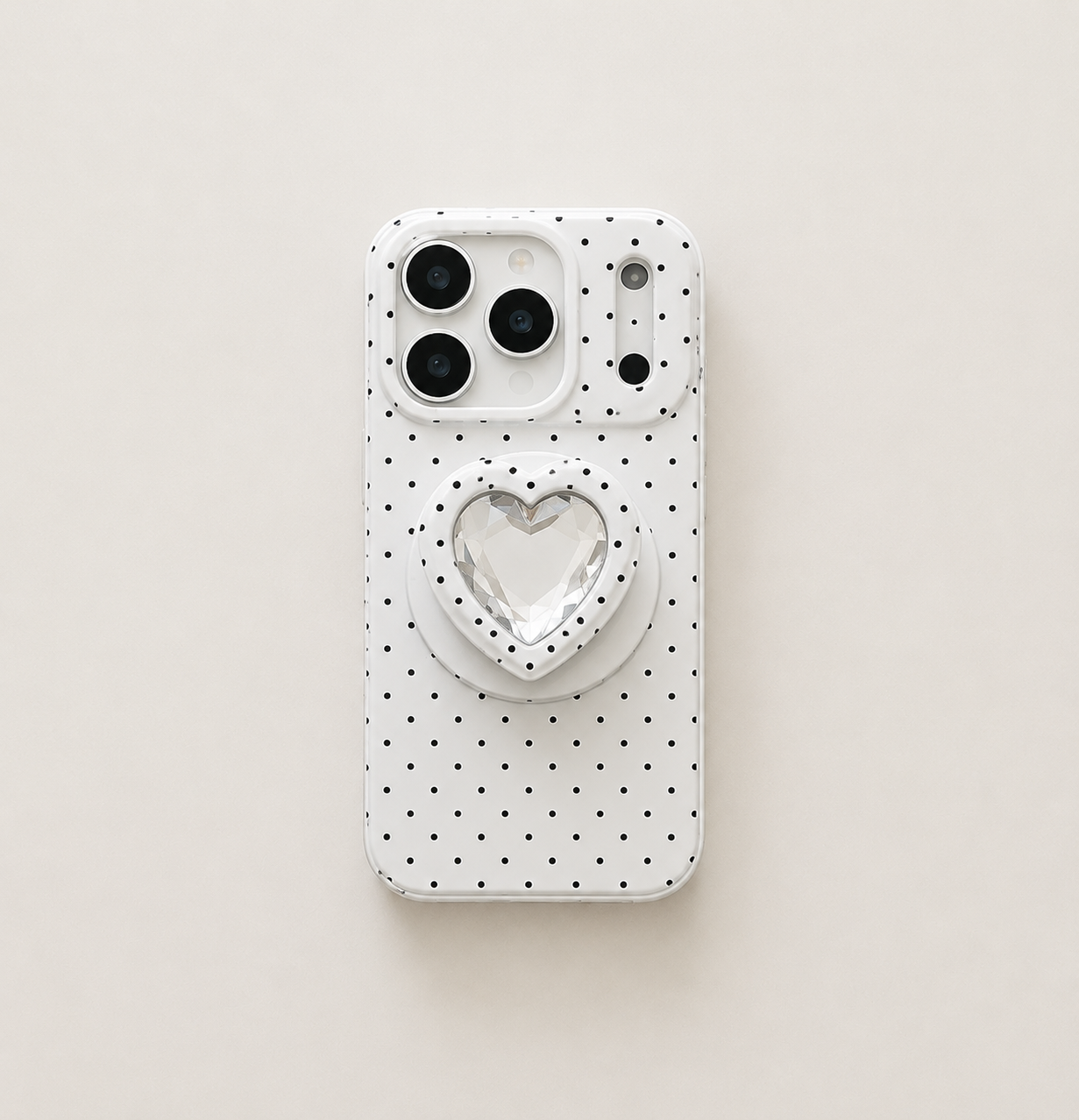 Polka heart case