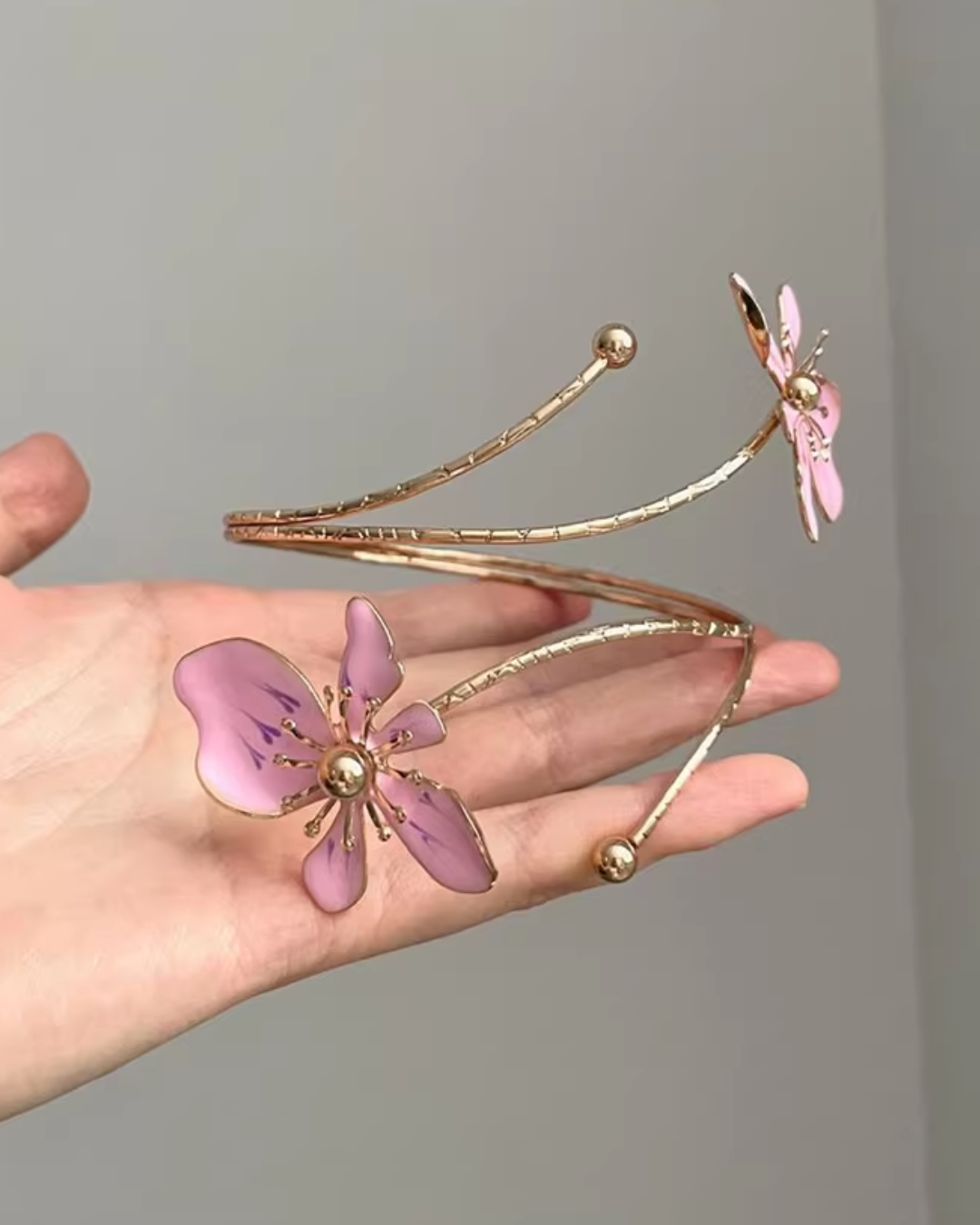 cherry blossom arm cuff