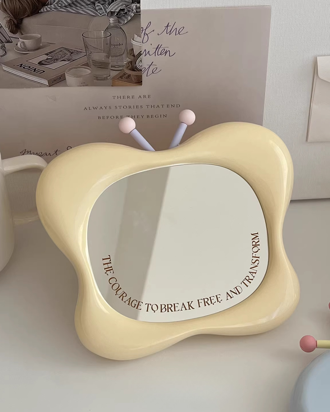 butterfly mirror