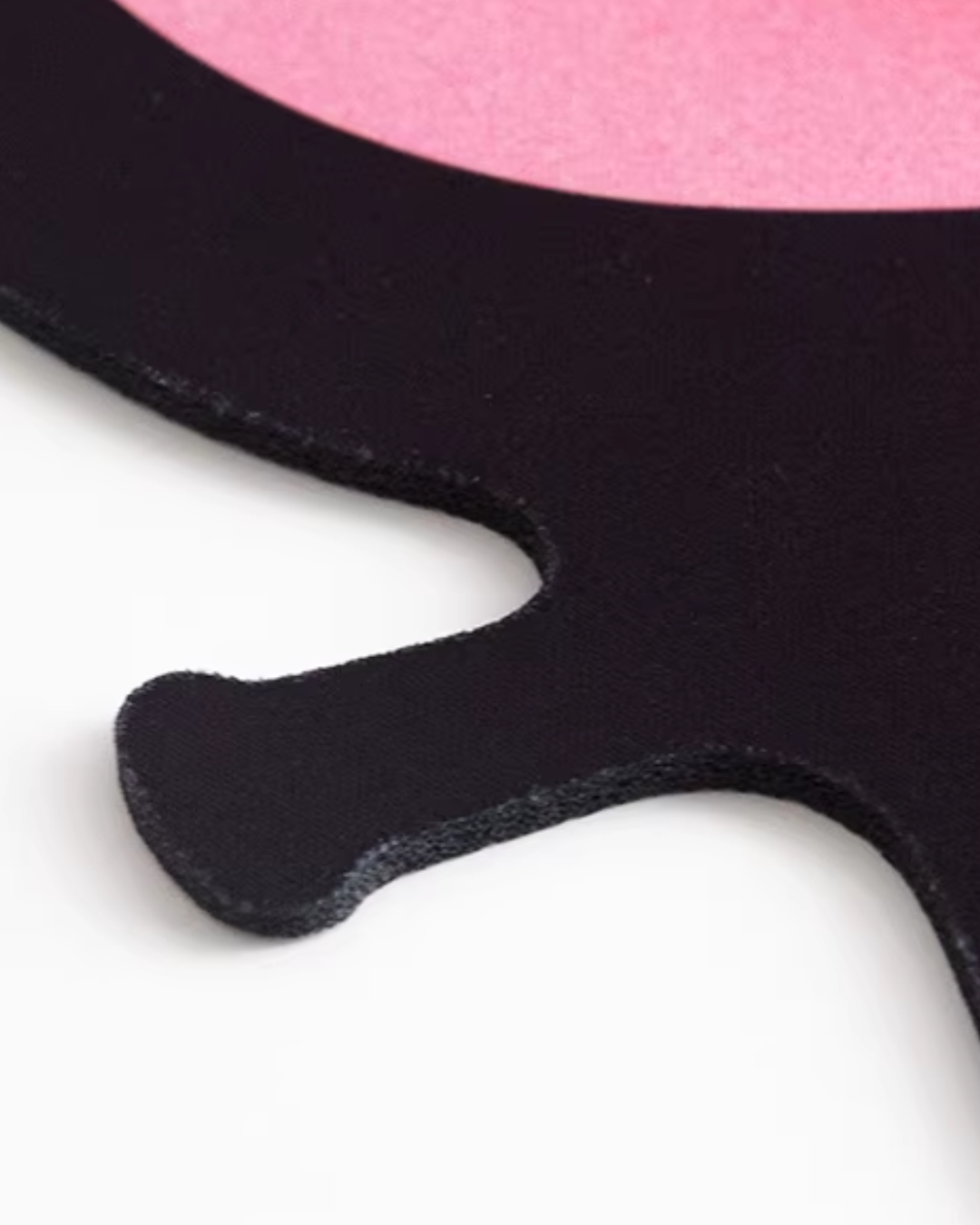 pink apple mouse pad