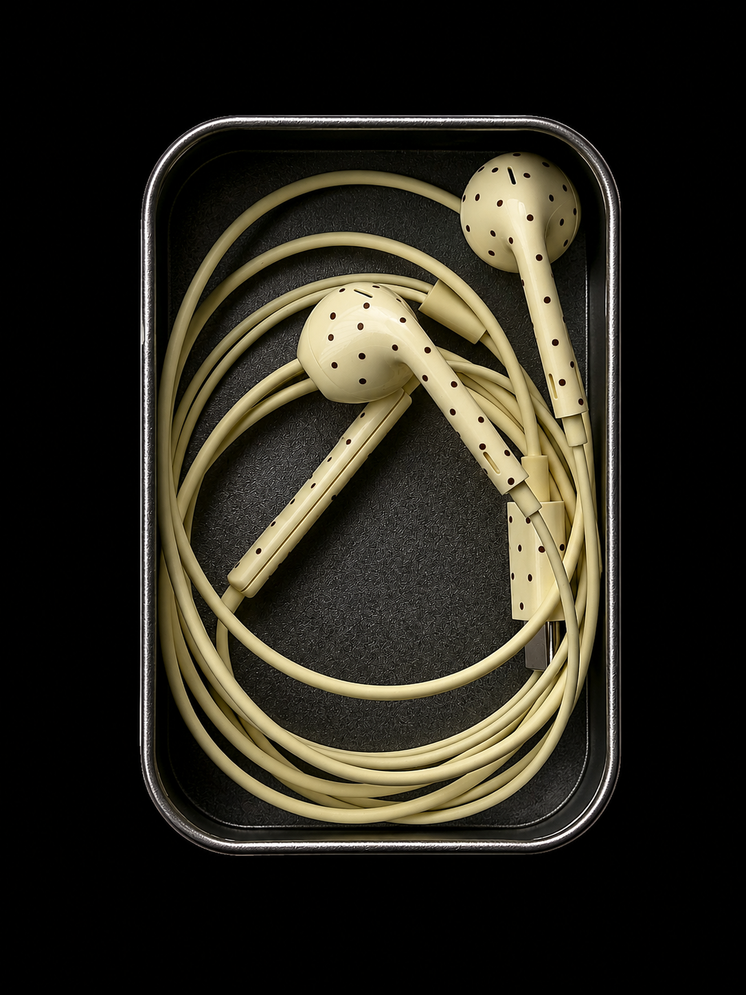 starry wired earphones
