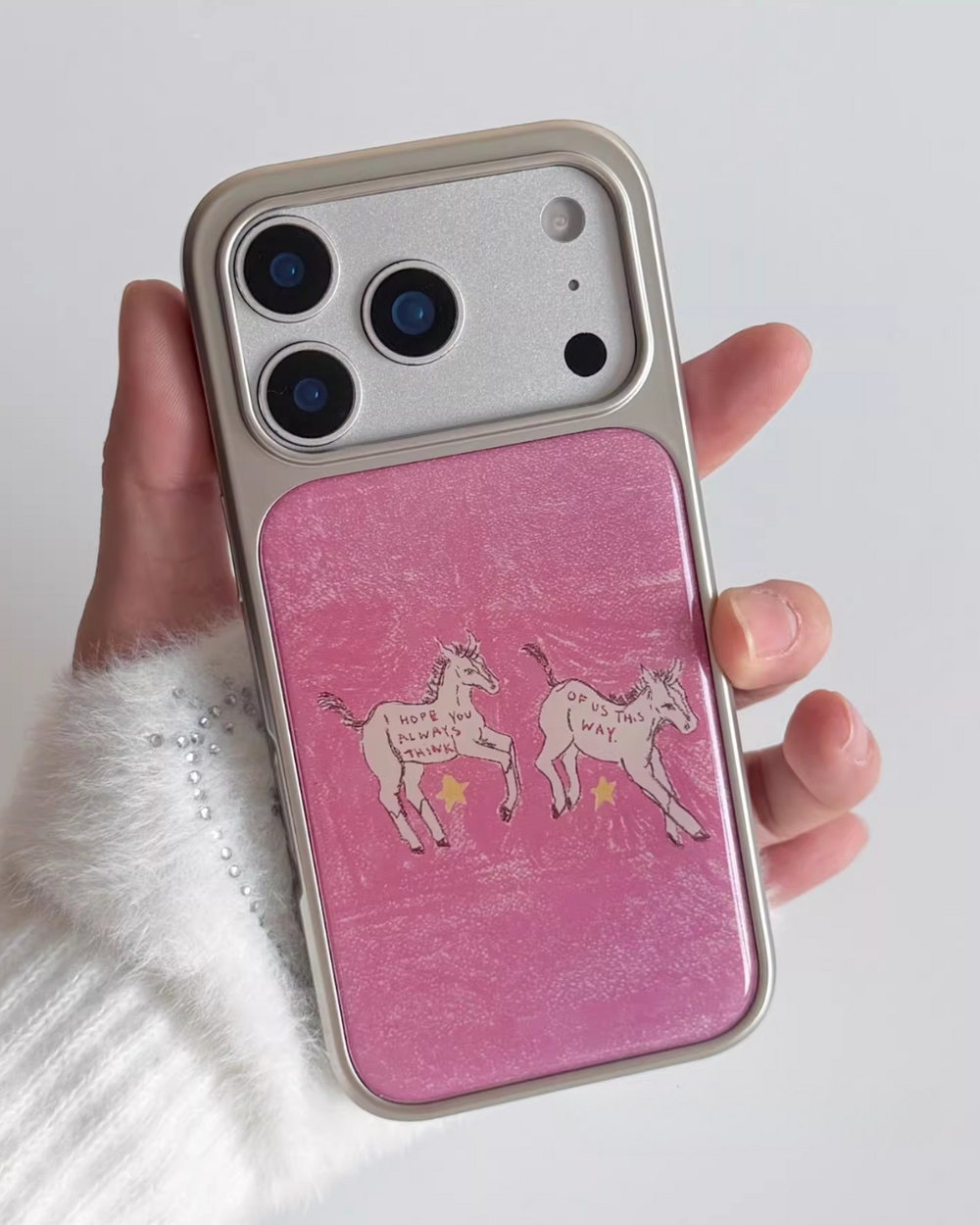 Pink pony case