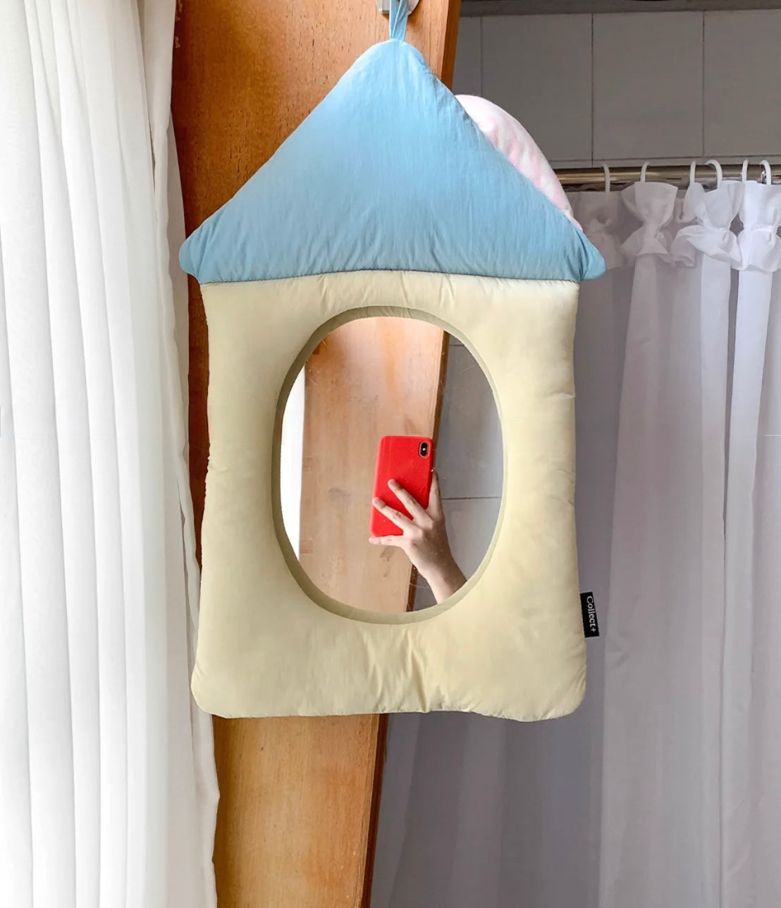 puffer little house mirror