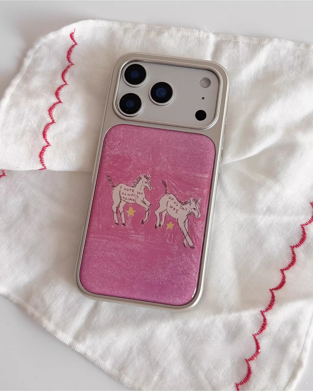 Pink pony case