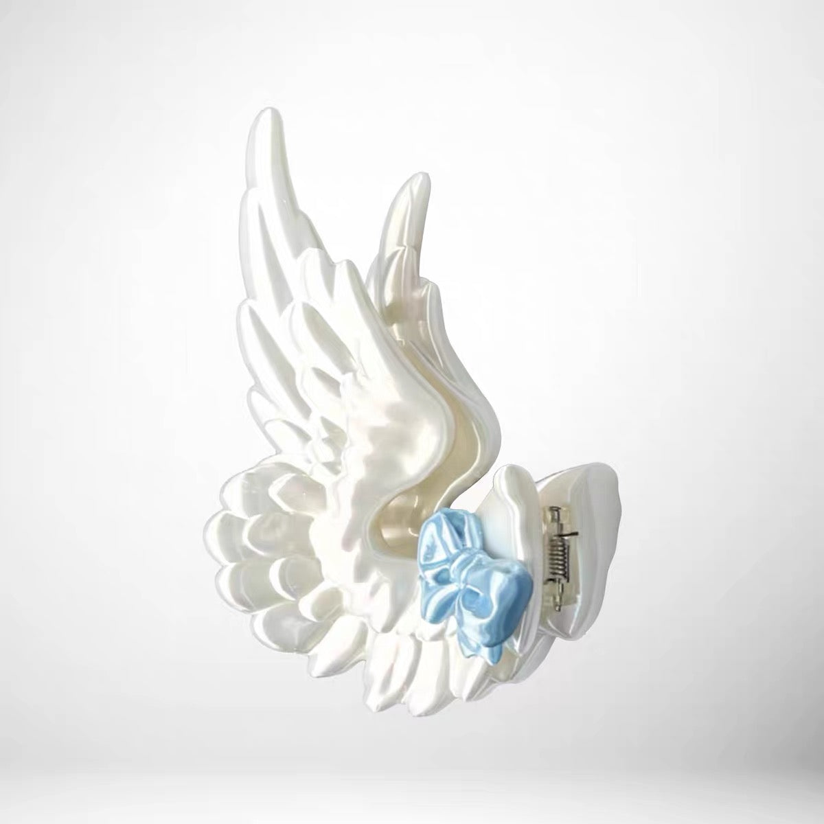 angel wings hair claw