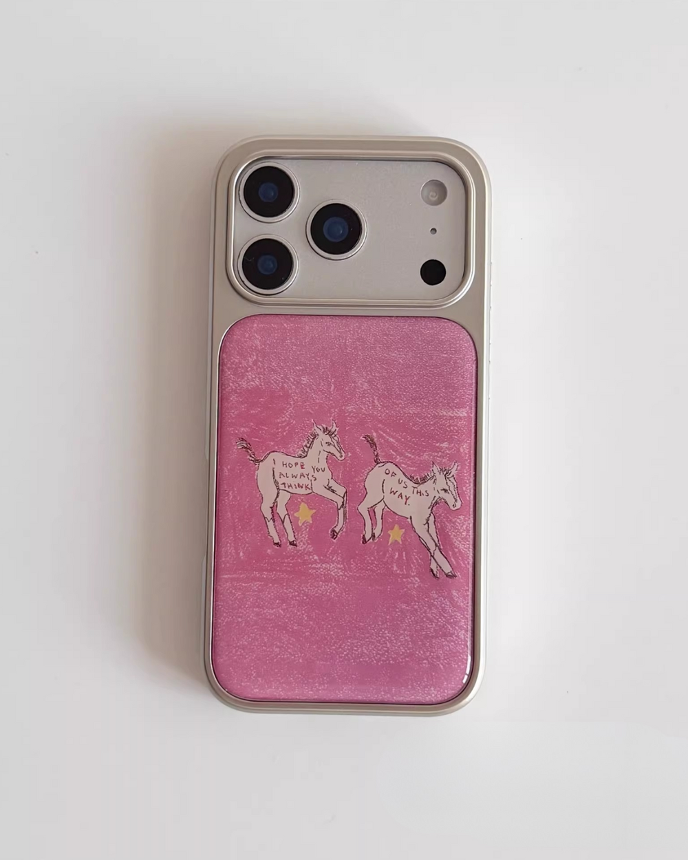 Pink pony case