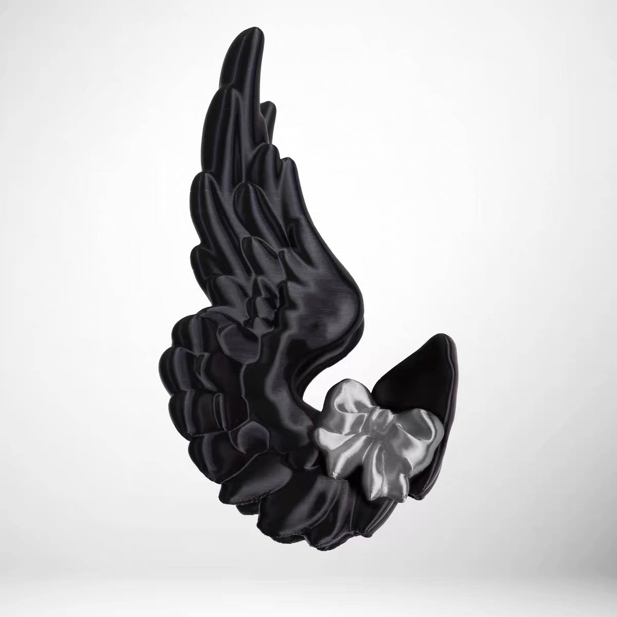 angel wings hair claw