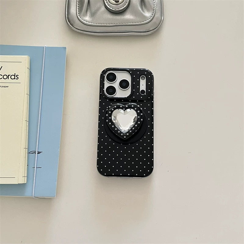 Polka heart case