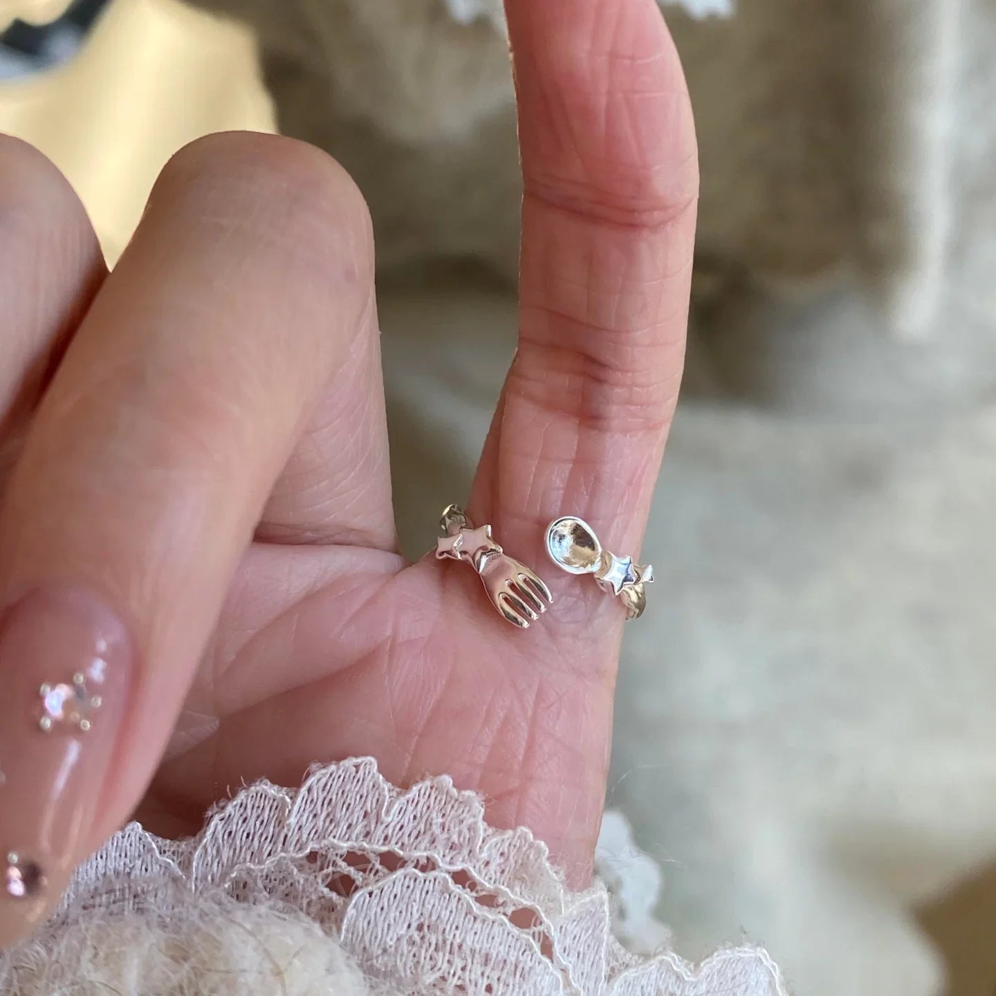 spoon and fork ring β¨π₯