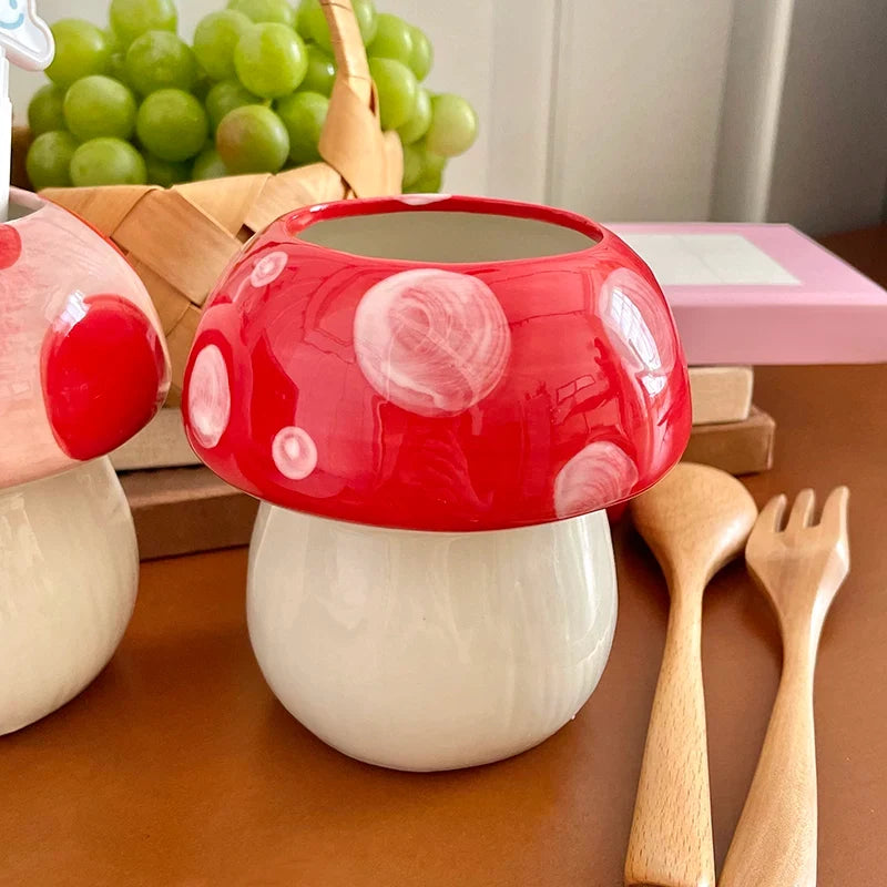 mushroom ceramic vase π