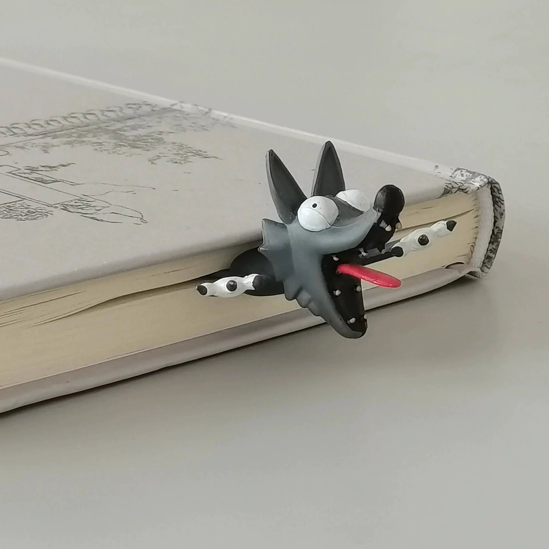 ouch! wolf bookmark πΊπ