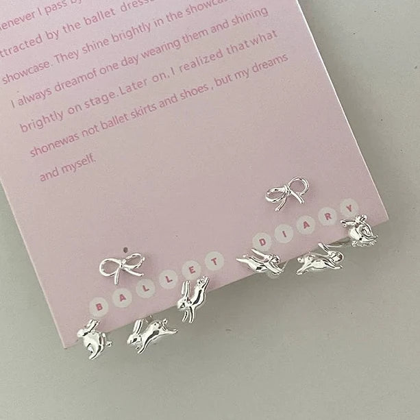 bunny earrings