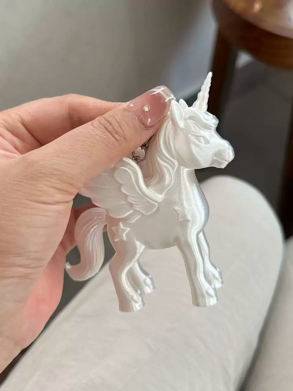 unicorn keychain