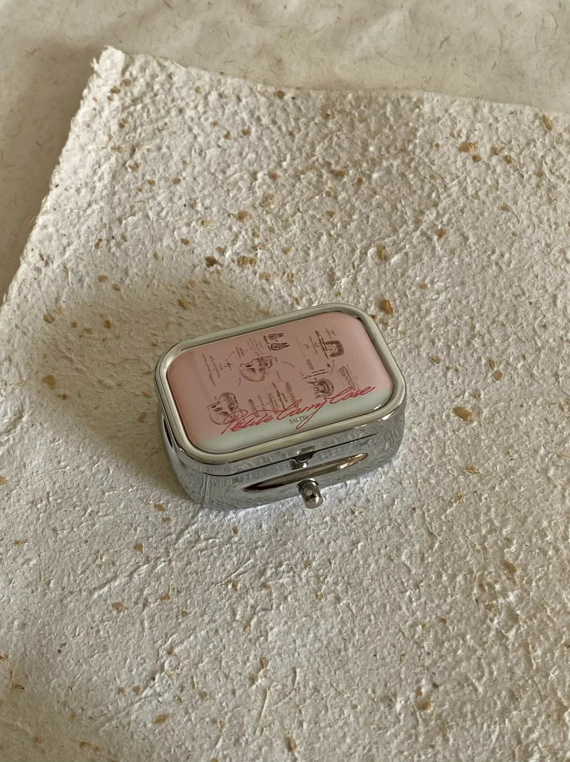vintage trinket tin box