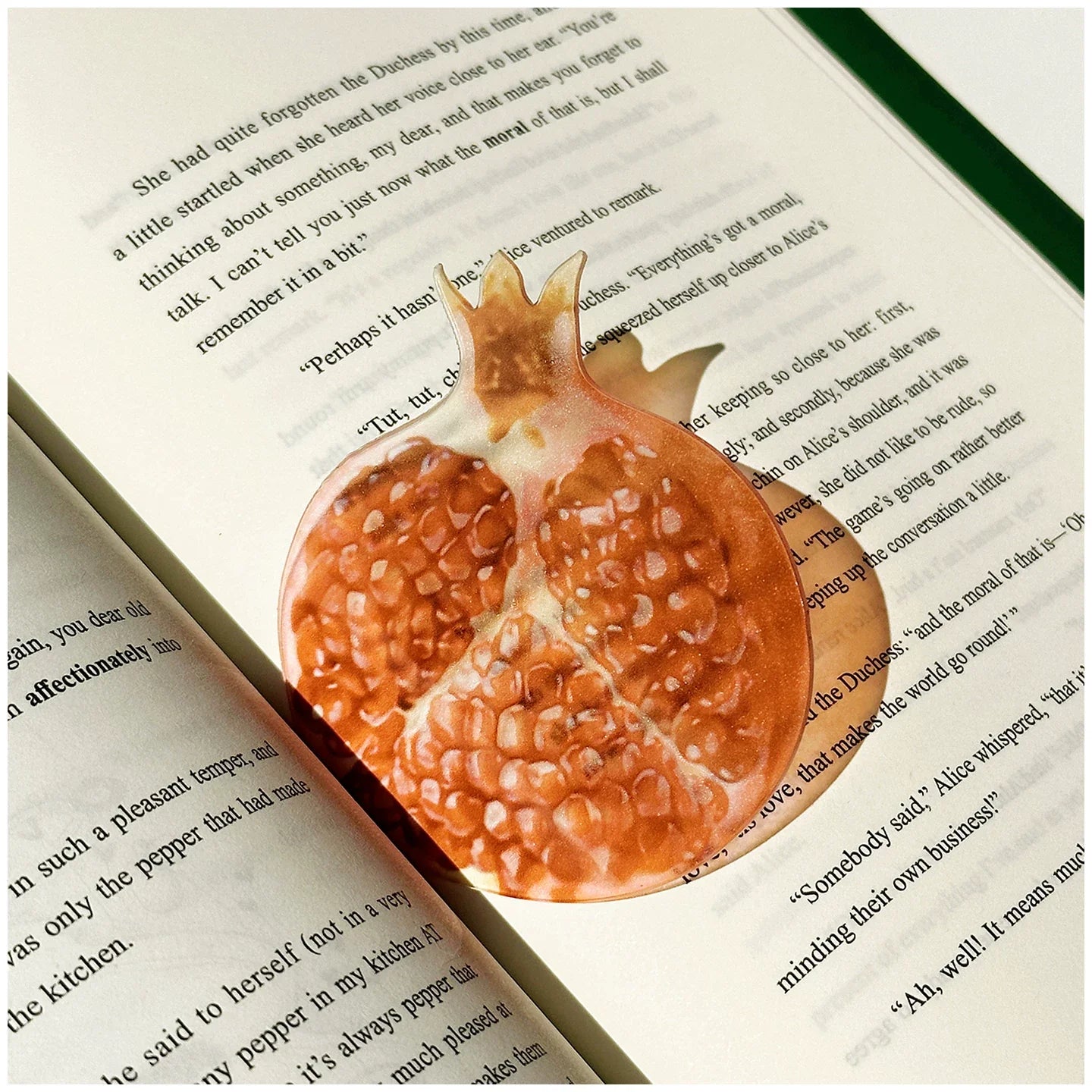 fruit acrylic bookmarks