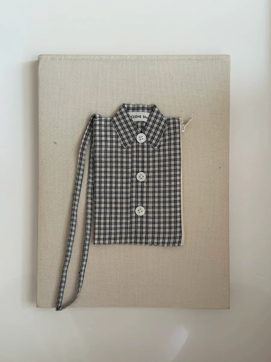 button up shirt pouch bag