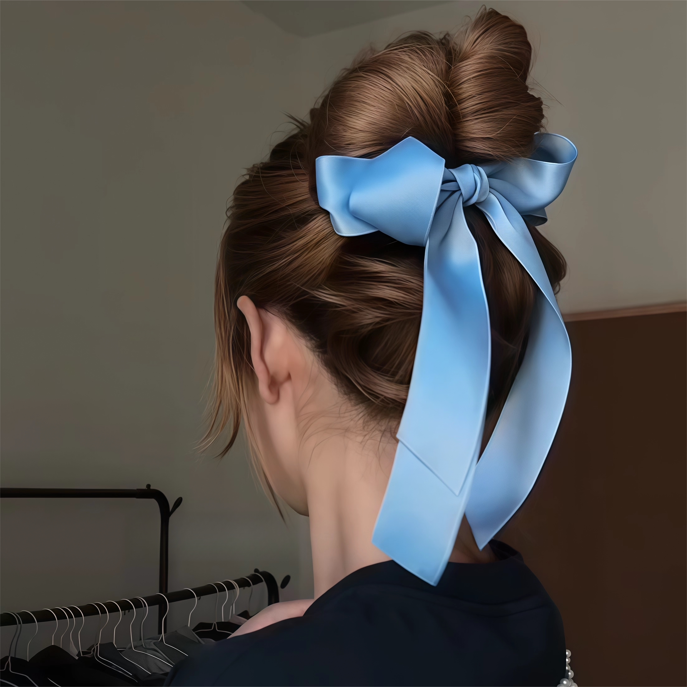 bow hair clip