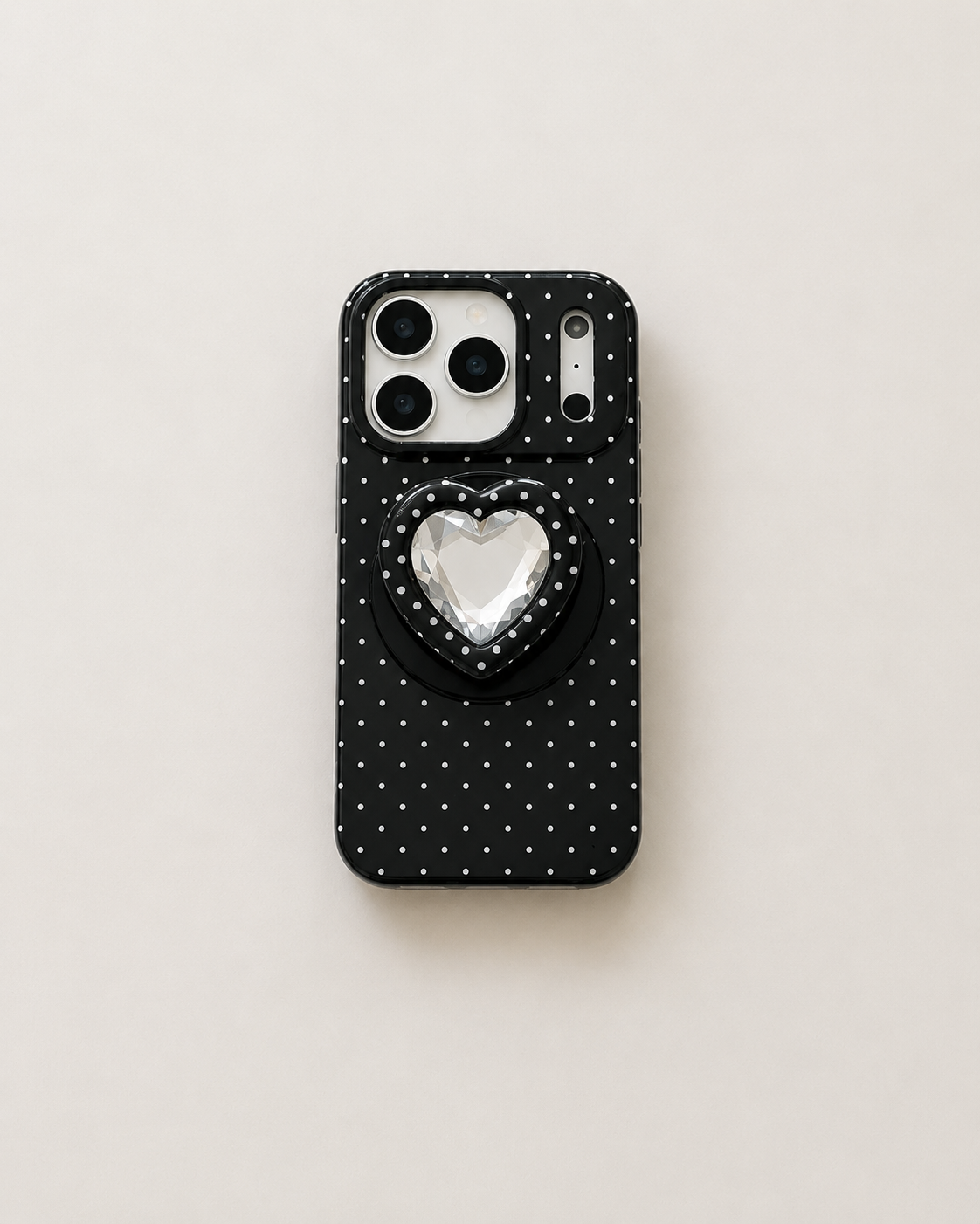 Polka heart case