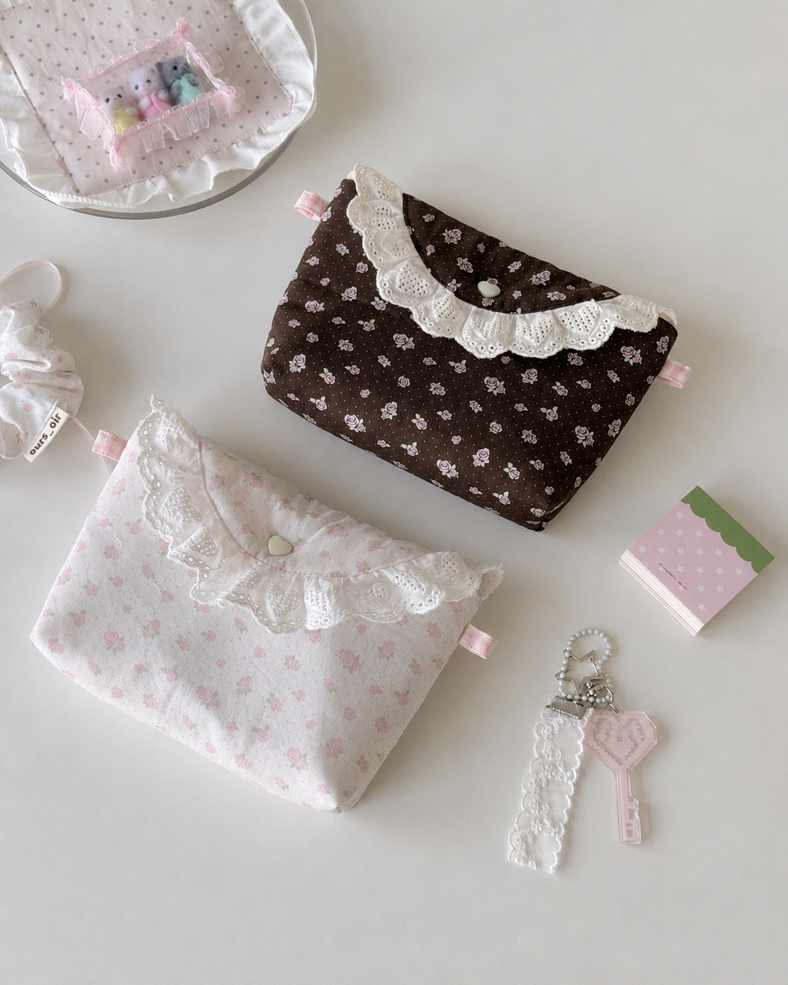 Little Rose Pocket Pouch