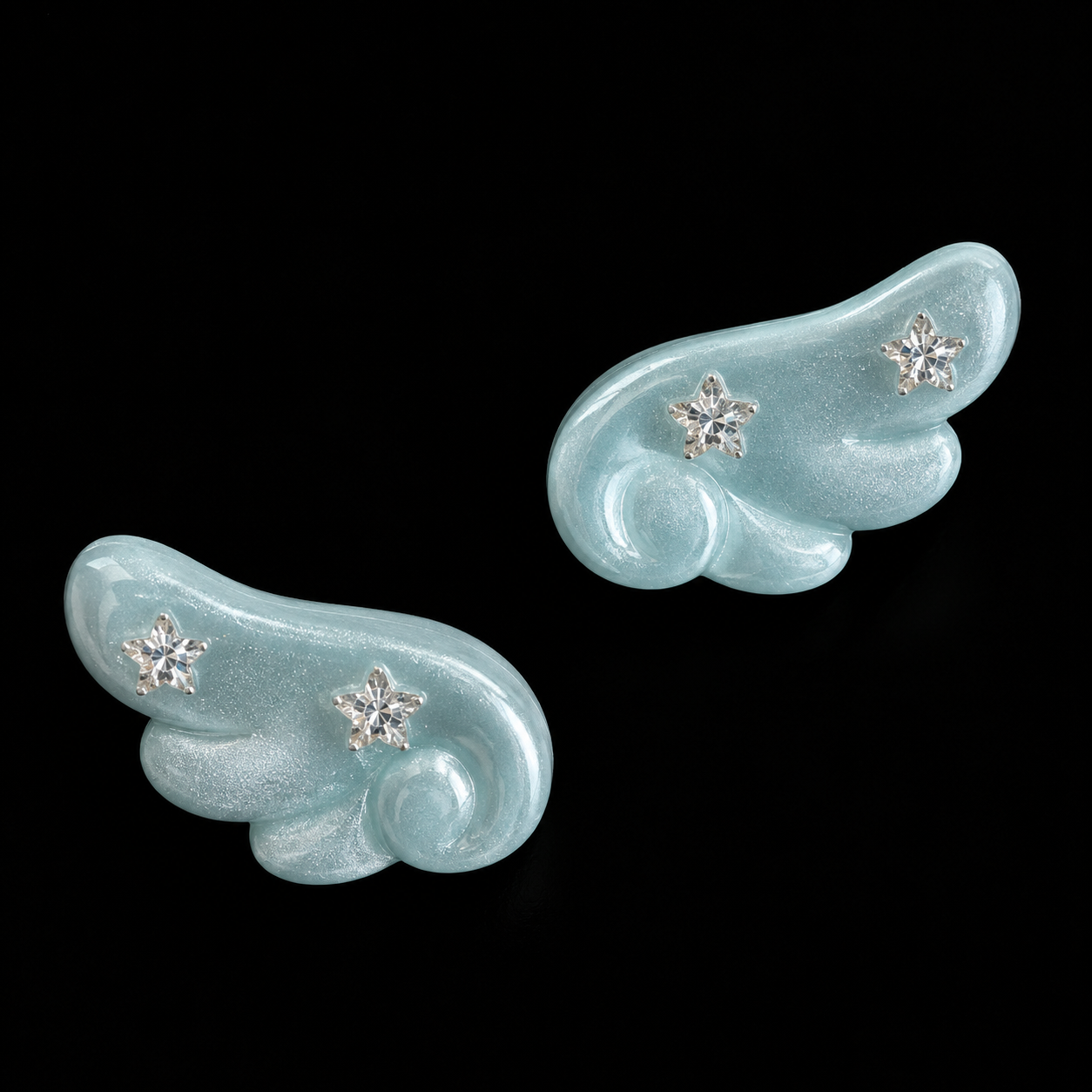 starry wing earphone charms 🪽