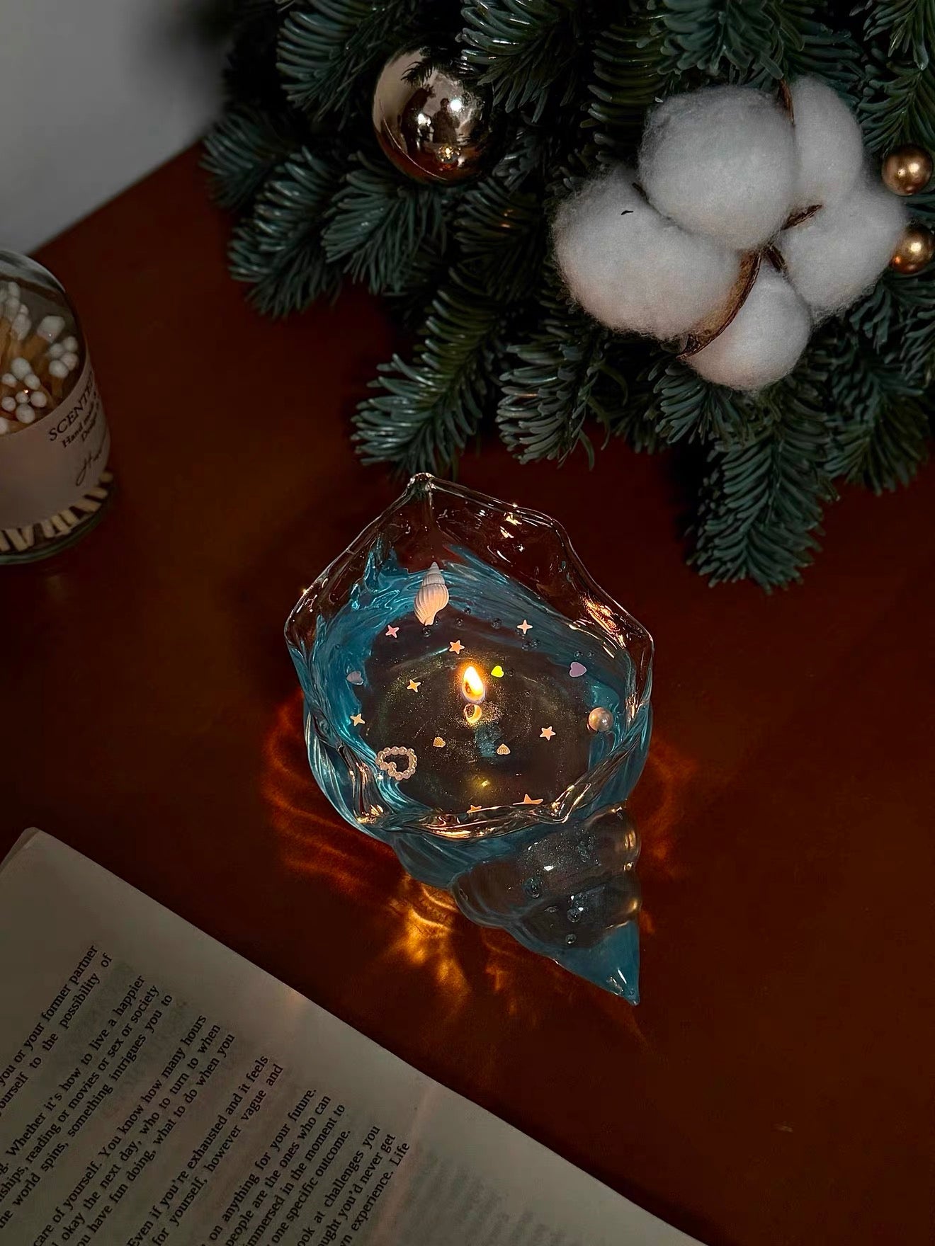 seashell candle 🕯️