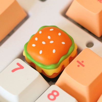 hamburger keycap  🍔