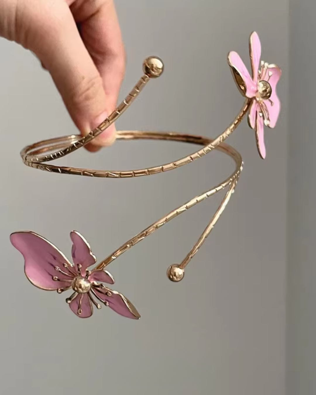cherry blossom arm cuff