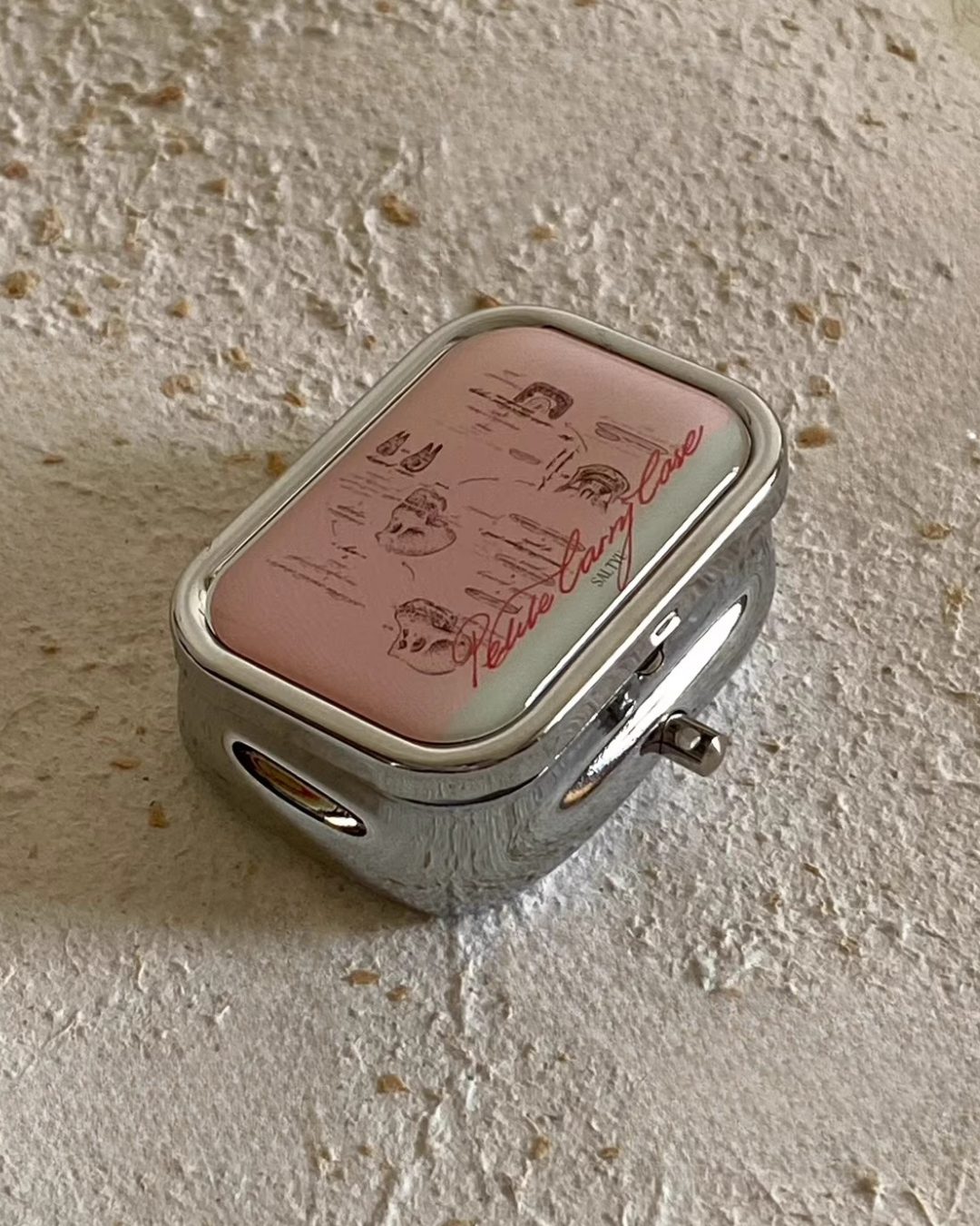 vintage trinket tin box