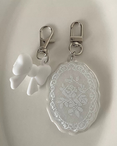 Sunday lace charm
