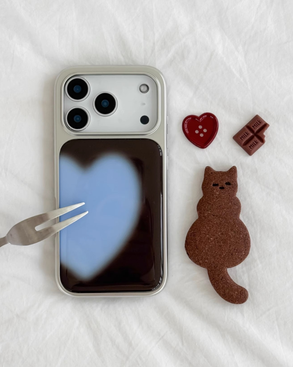 Soft heart case