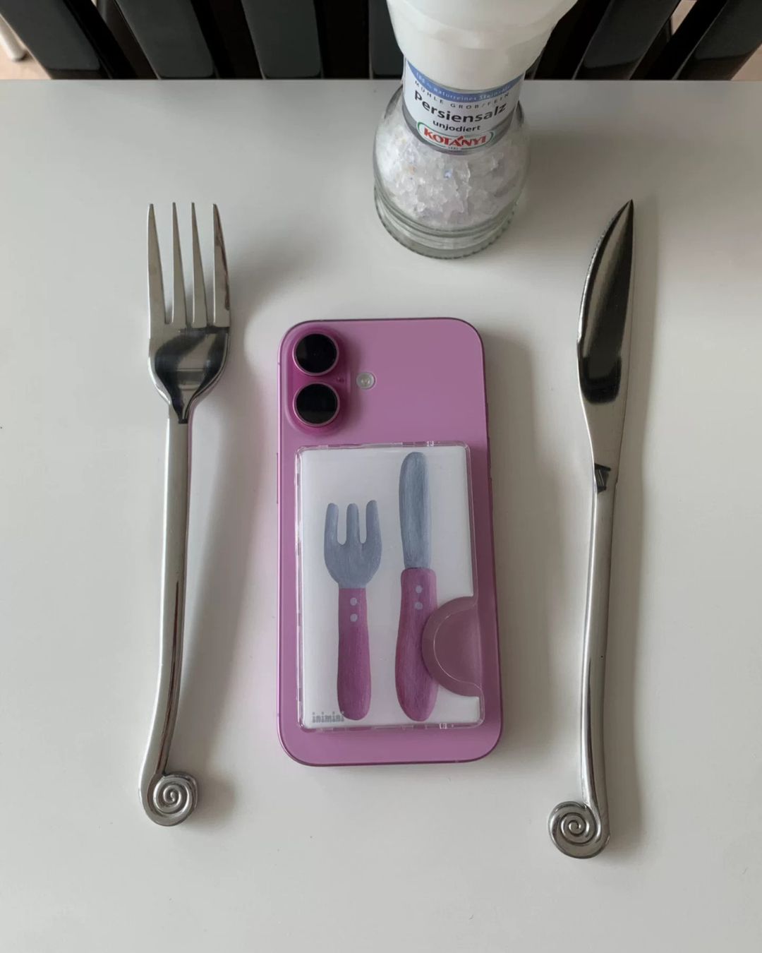 Dinner date card holder