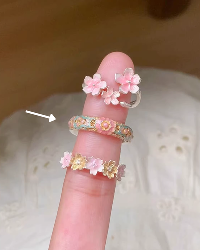cherry blossom ring