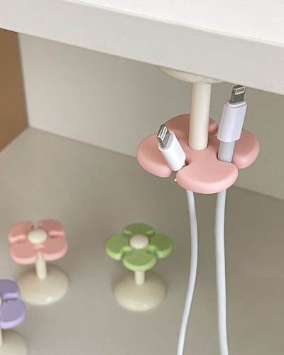 flower cable holder