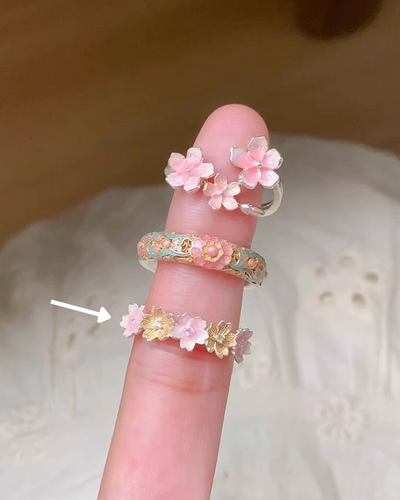 cherry blossom ring