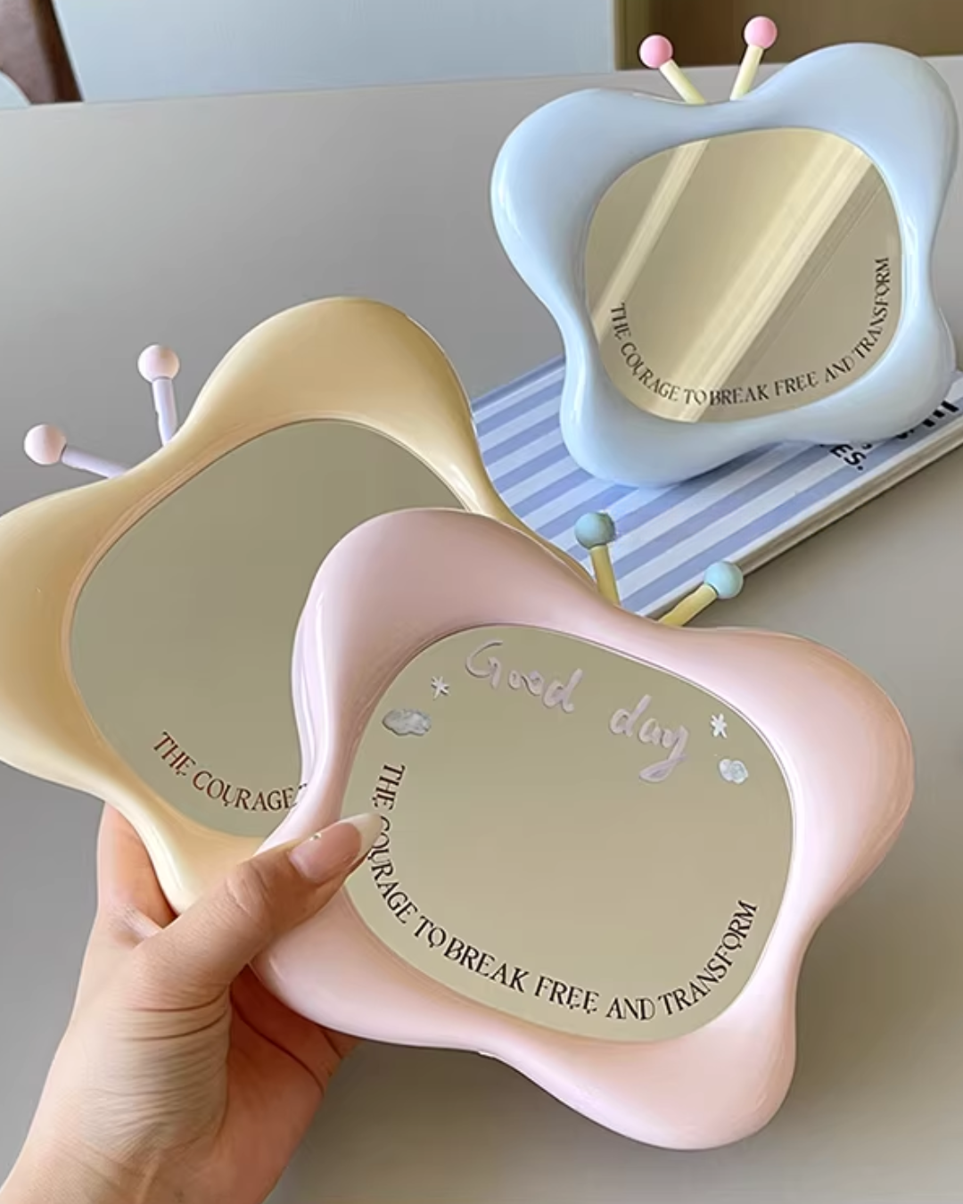 butterfly mirror