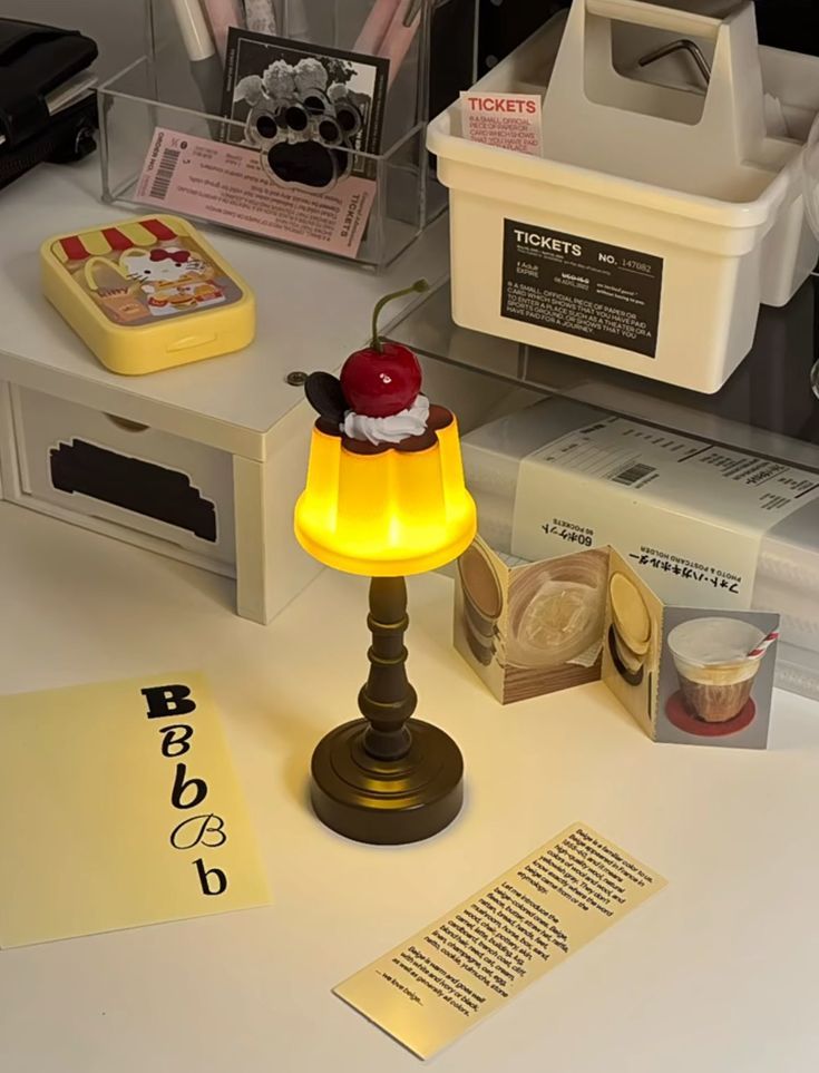 cherry pudding lamp
