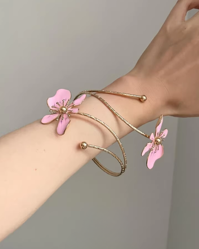 cherry blossom arm cuff