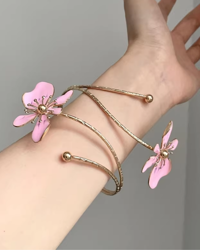 cherry blossom arm cuff