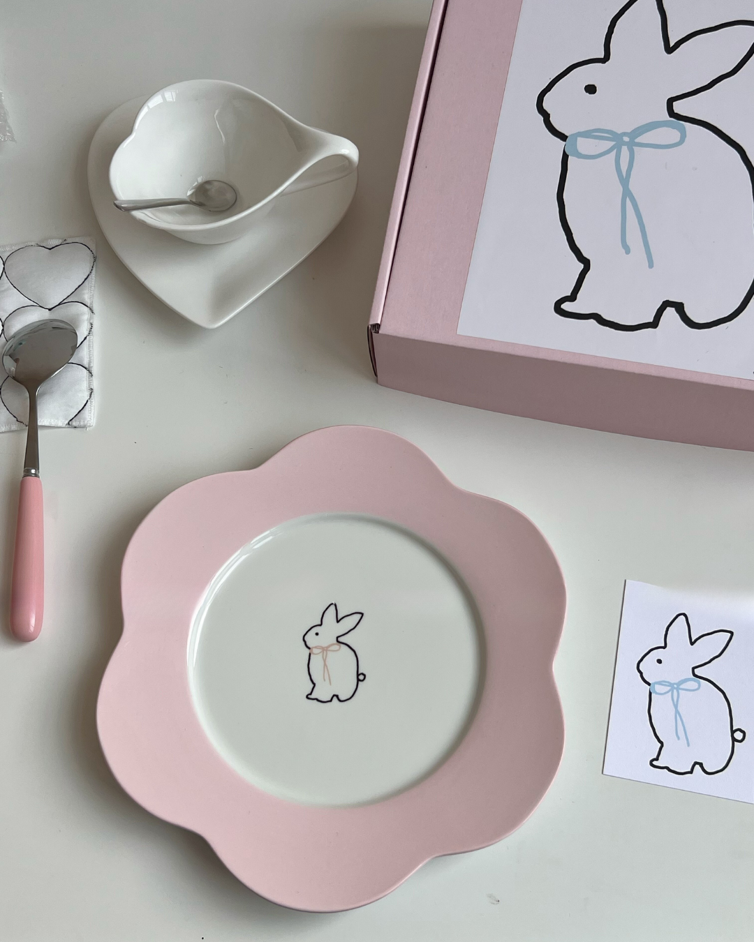 she bunny plate