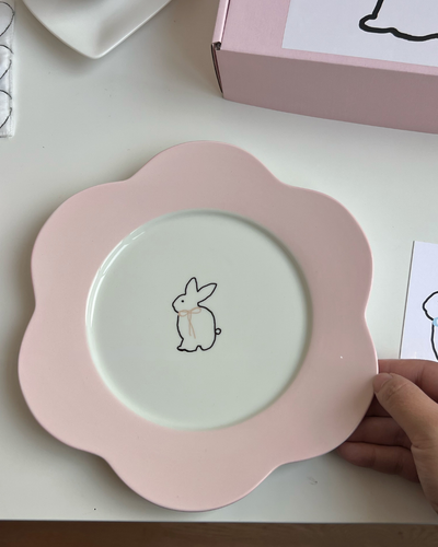she bunny plate