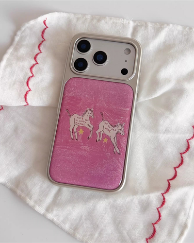 Pink pony case
