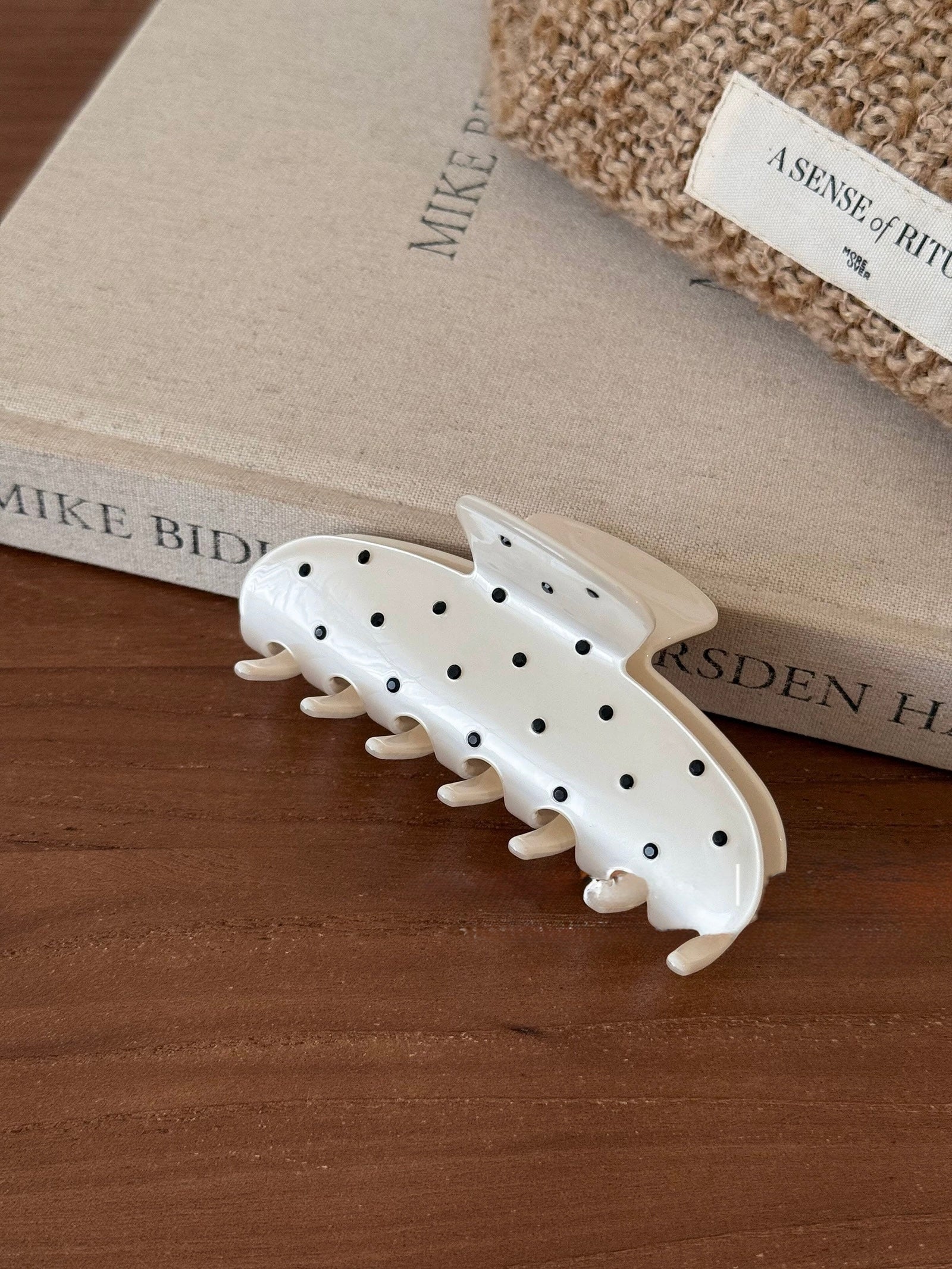 Polka Hair Clip
