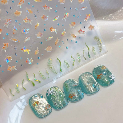 fish aquarium stickers