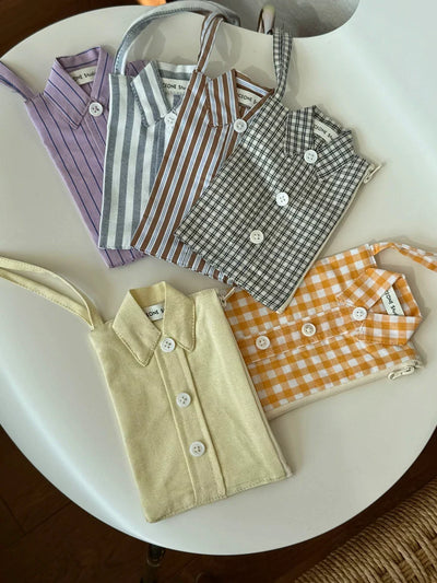 button up shirt pouch bag