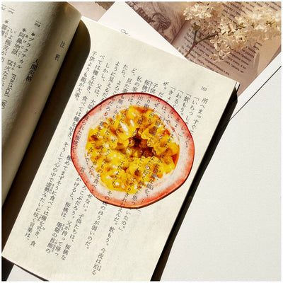 fruit acrylic bookmarks