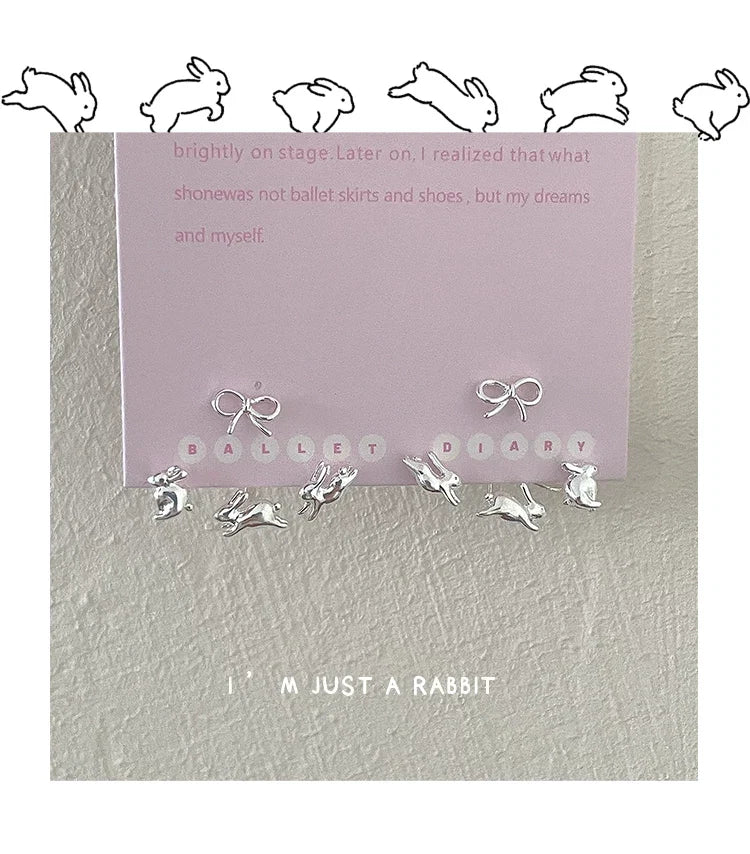 bunny earrings