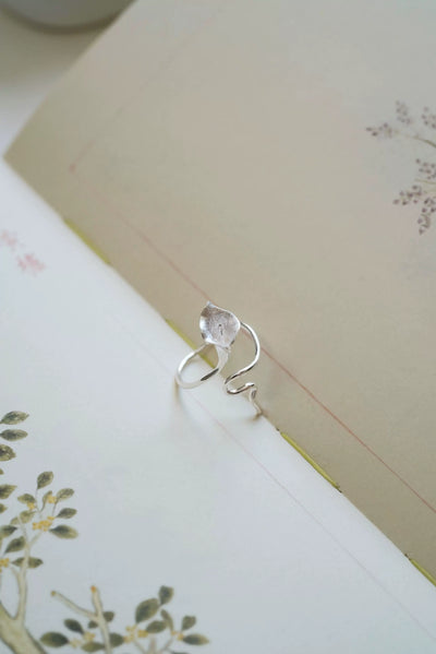 calla lily ring