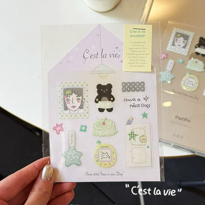 her room stickers
