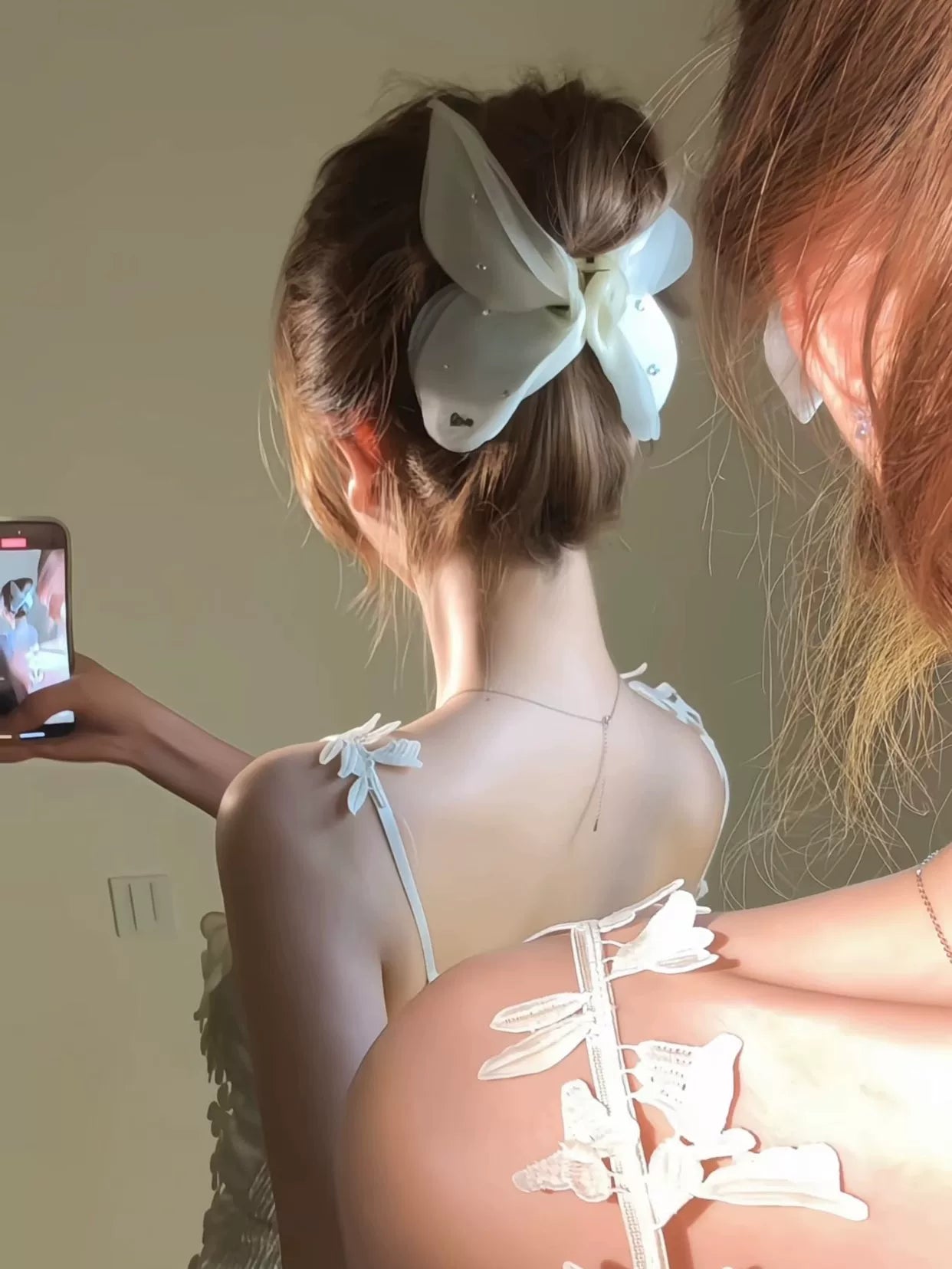 butterfly hair claw clip