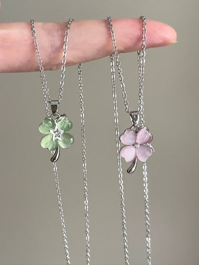 lucky clover necklace 🍀